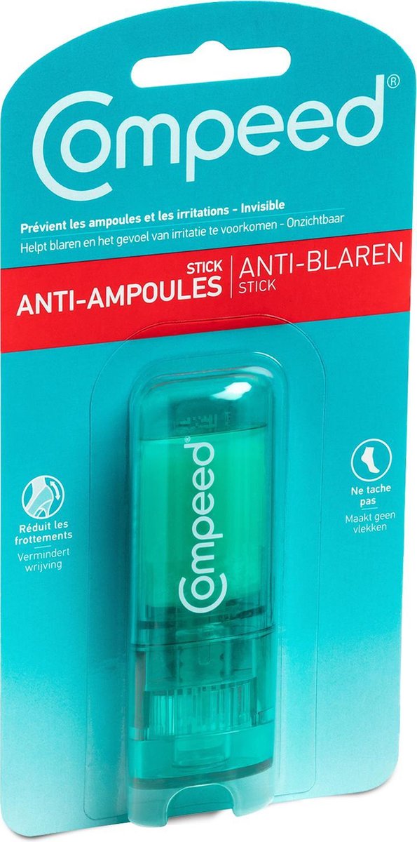 COMPEED® Anti-Blaren Stick 8ml – Voorkomt Wrijving en Blaarvorming