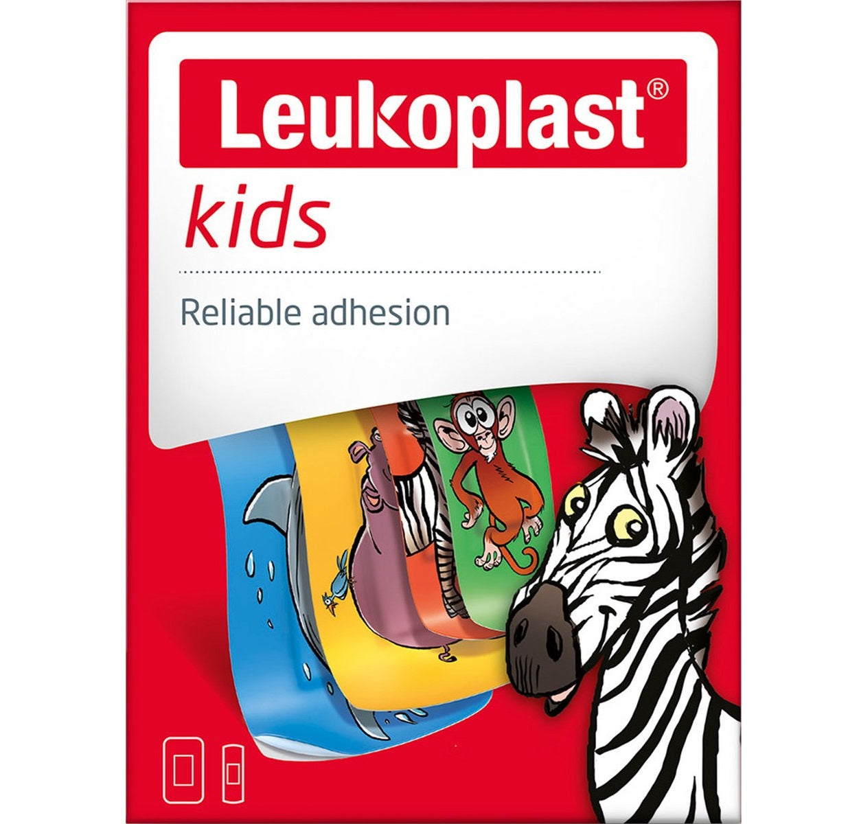 Leukoplast Kids 12 stuks – Huidvriendelijke Pleisters voor Kinderen