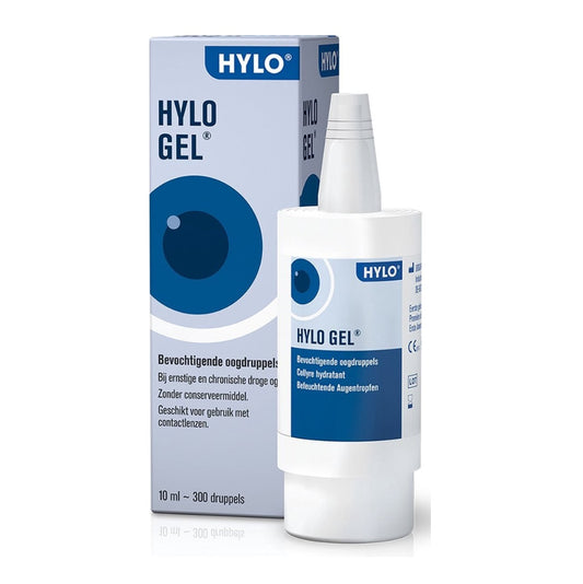 HYLO Gel Oogdruppels 10ml - Intensieve Bevochtiging voor Zeer Droge Ogen